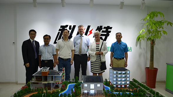 冰岛驻华大使司迪方考察乐动手机官方网站_乐动(中国)
